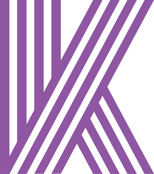 條紋字母K矢量圖logo素材 logo png