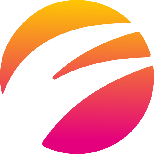 彩色漸變圓形矢量logo圖標 logo png