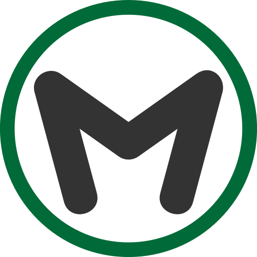 綠色字母M矢量logo圖標(biāo) logo png