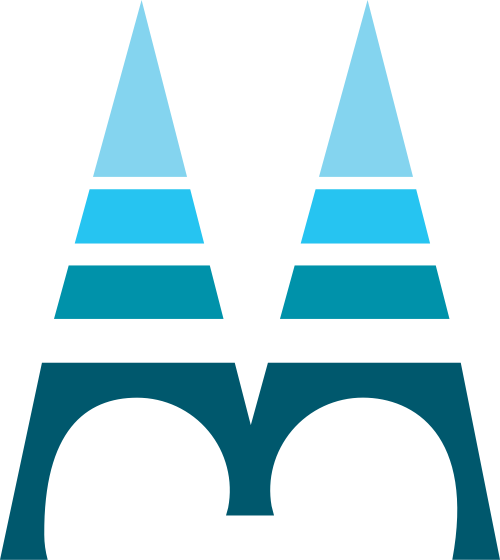 藍(lán)色字母M矢量logo logo png