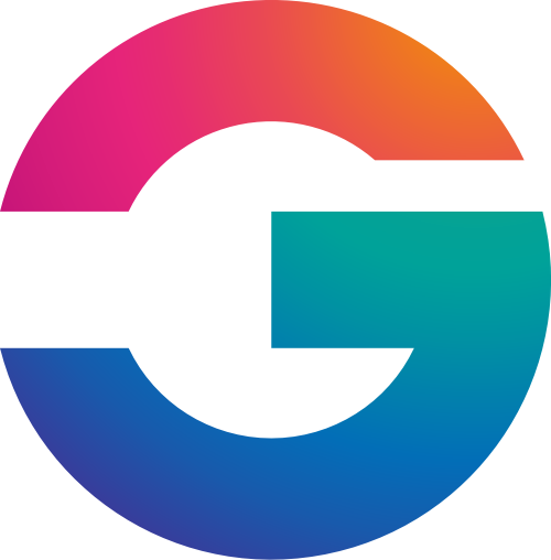 彩色字母G矢量logo logo png