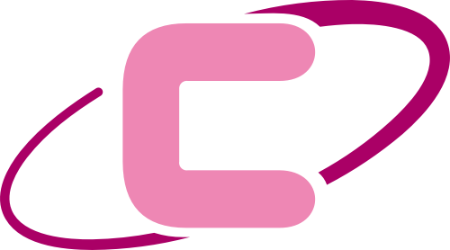 粉色字母C矢量logo logo png