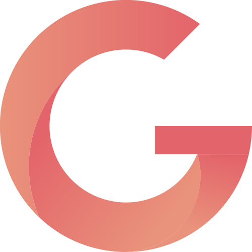 橙色字母G漸變矢量logo素材 logo png