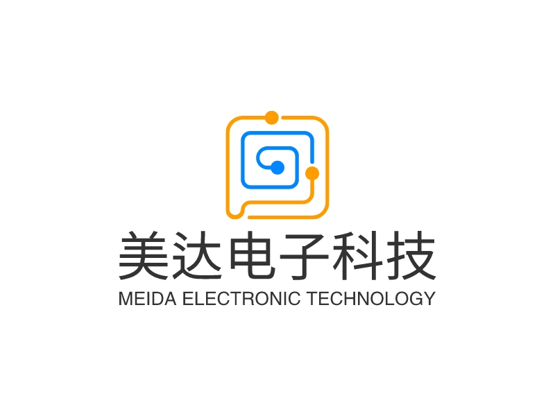 美達電子科技LOGO設計