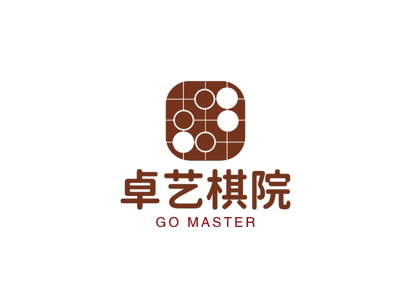 卓藝棋院LOGO設計