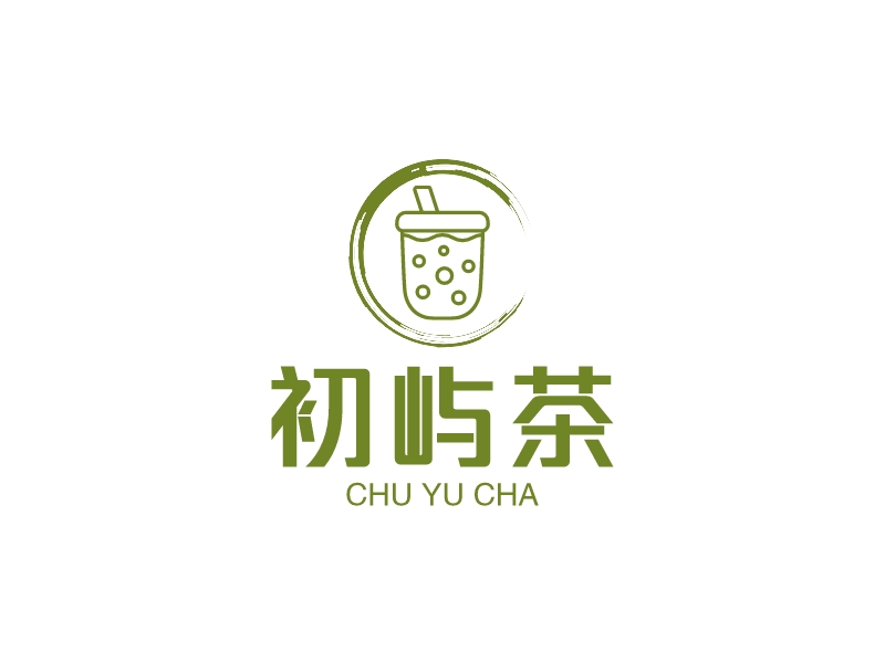 奶茶店logo設計